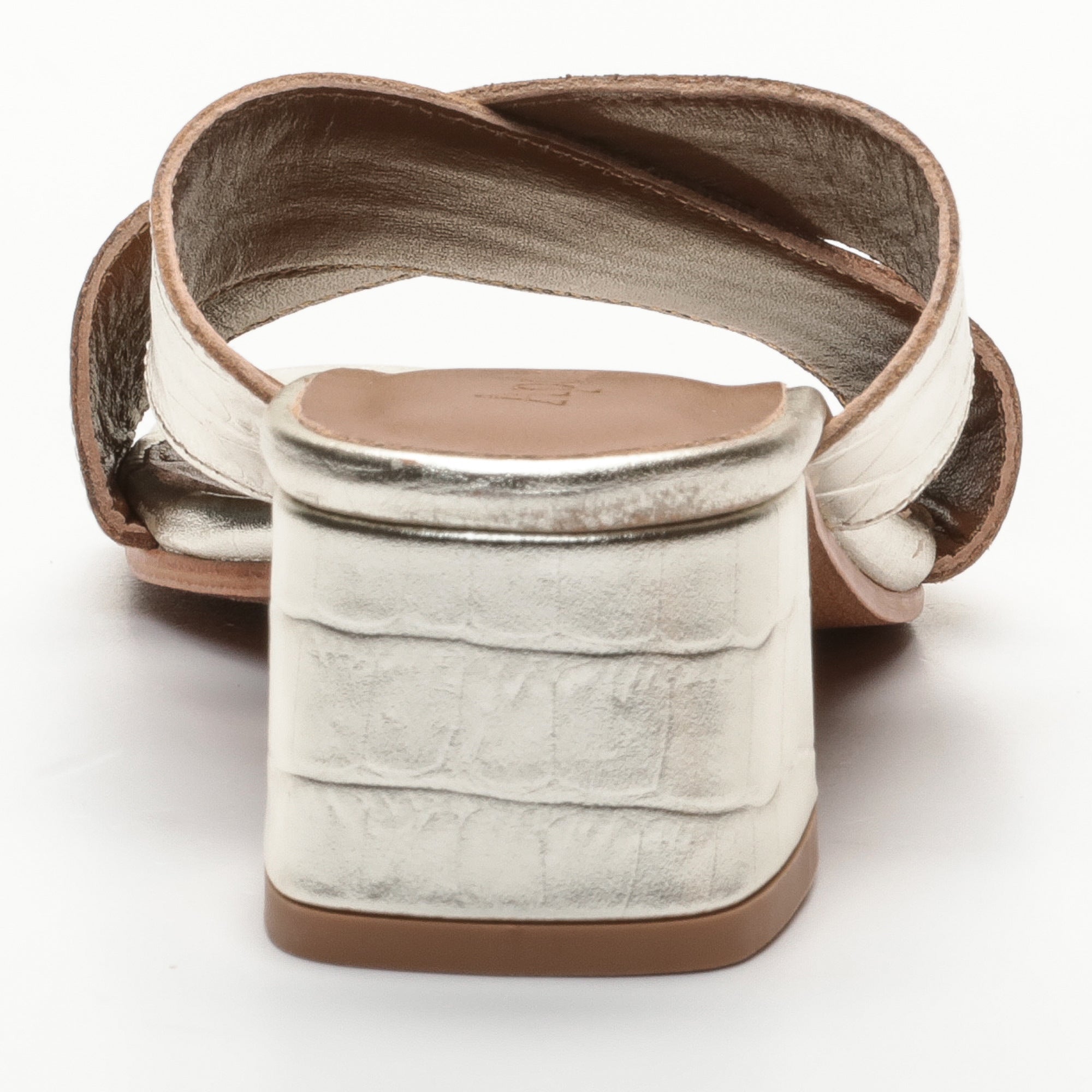 Apolina - Mules de tacón Baudi - Dorado