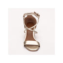 Calank - Tacones Poppa - Dorado
