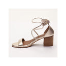 Calank - Tacones Poppa - Dorado
