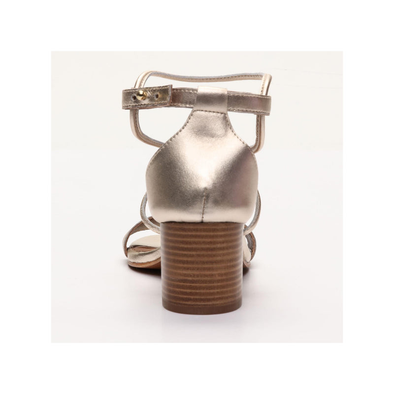 Calank - Tacones Poppa - Dorado