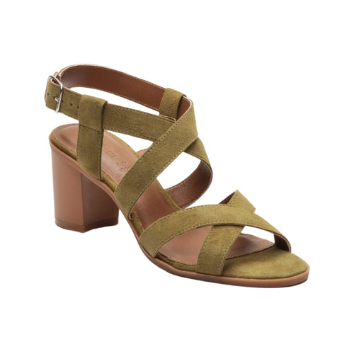 Apolina - Sandales A Talon Pavi - Vert
