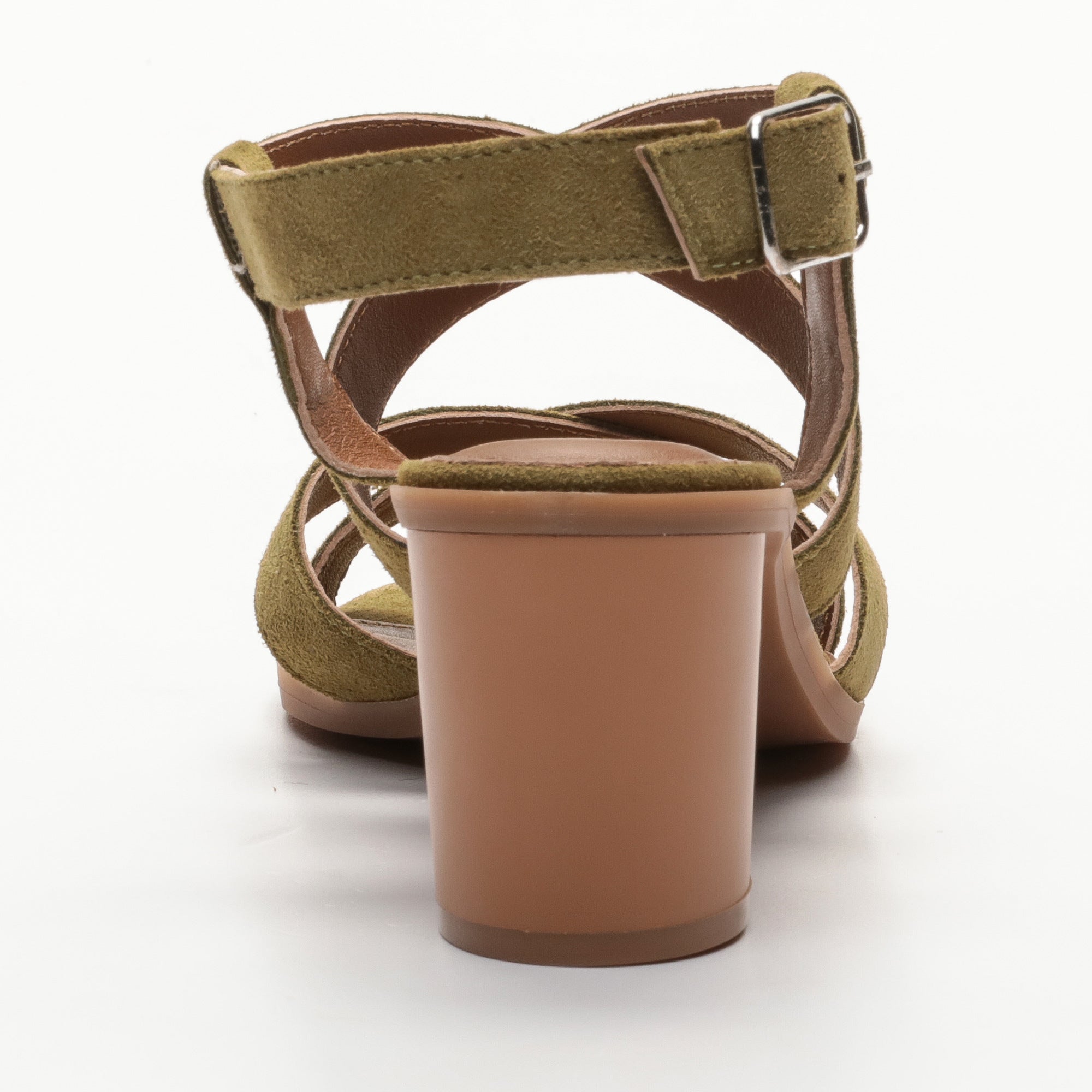 Apolina - Heeled Sandals Pavi - Green