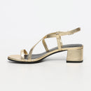 Apolina - Sandalias Tacón Gloria - Dorado