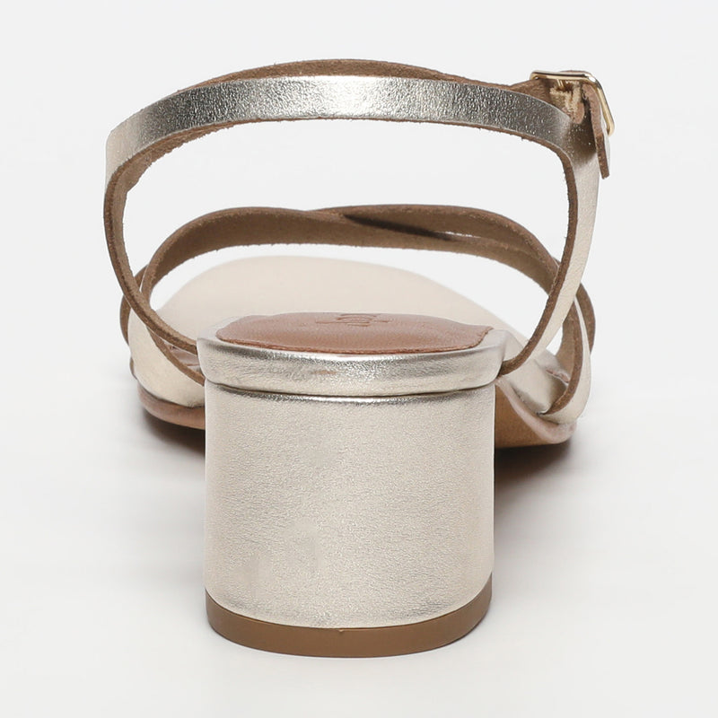 Apolina - Sandales A Talon Elvyne - Doré