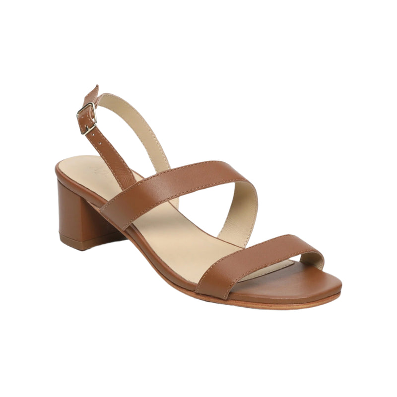 Apolina - Sandales A Talon Lou - Marron