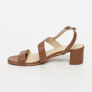 Apolina - Sandales A Talon Lou - Marron