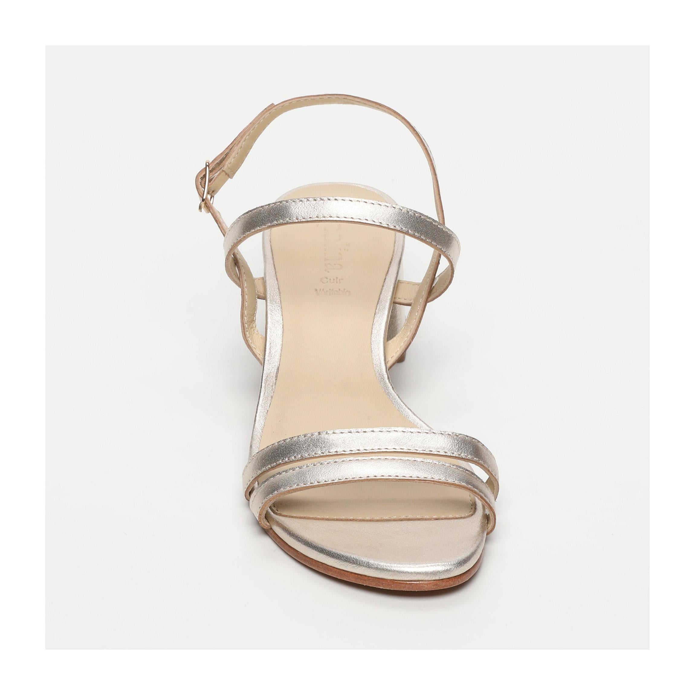 Sandalias de Tacón Liam - Dorado