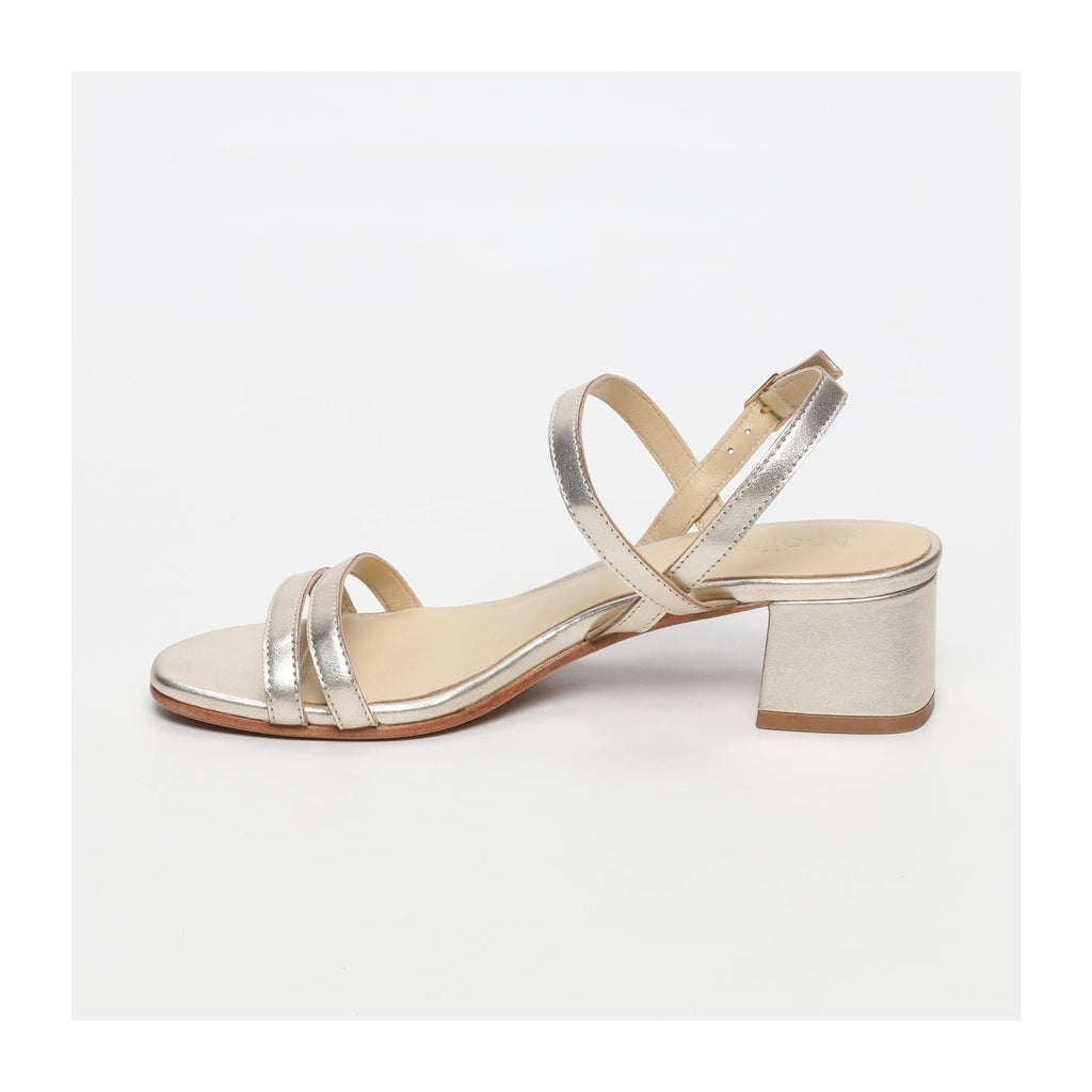 Sandalias de Tacón Liam - Dorado