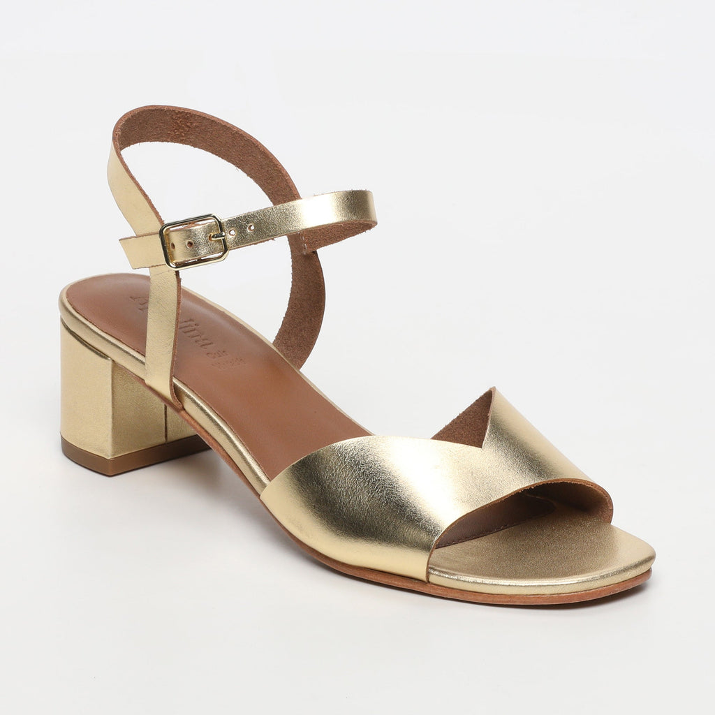 Apolina - Sandalias de tacón Sasha - Dorado