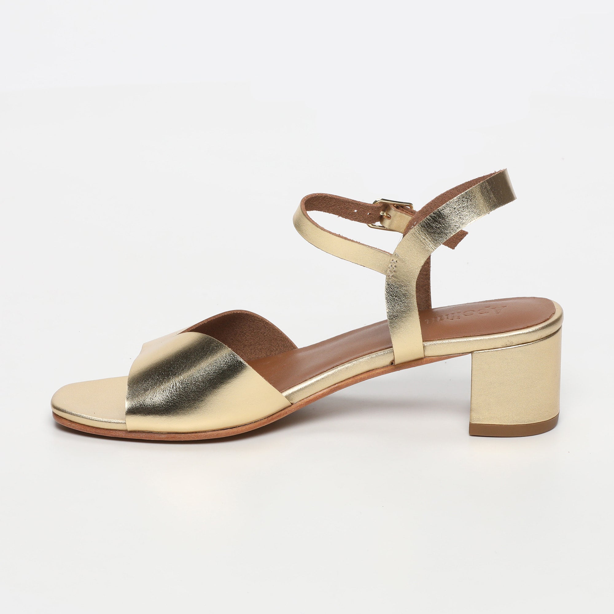 Apolina - Sandalias de tacón Sasha - Dorado