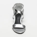Apolina - Sandalia de Tacón Ryleee - Silver