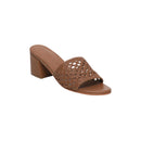 Mules À Talons Ryann - Marron
