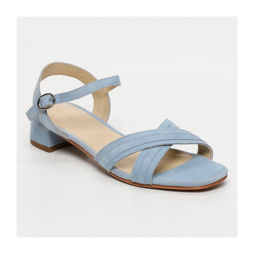 Heeled Sandal - Claire - Light Blue