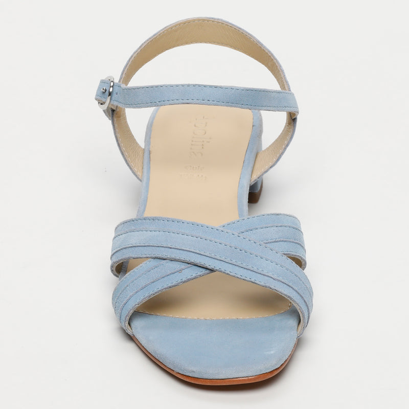 Heeled Sandal - Claire - Light Blue
