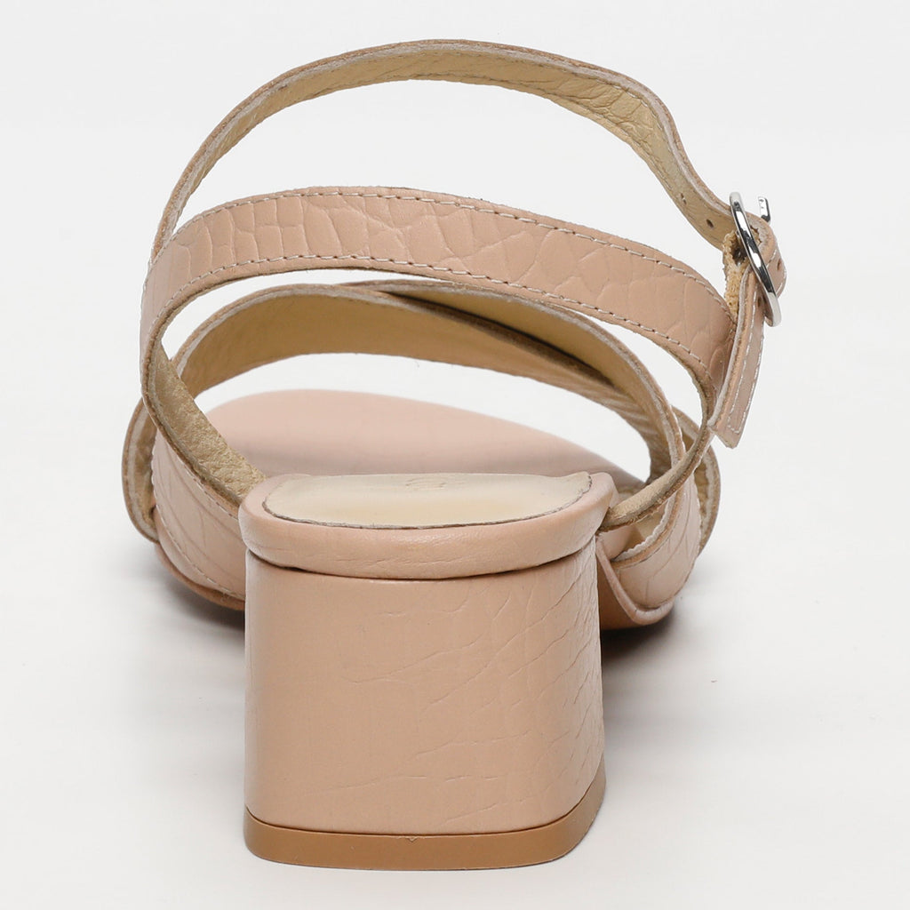 Apolina - Heeled Sandals Fanny - Nude