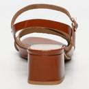 Apolina - Sandales A Talon Fanny - Marron