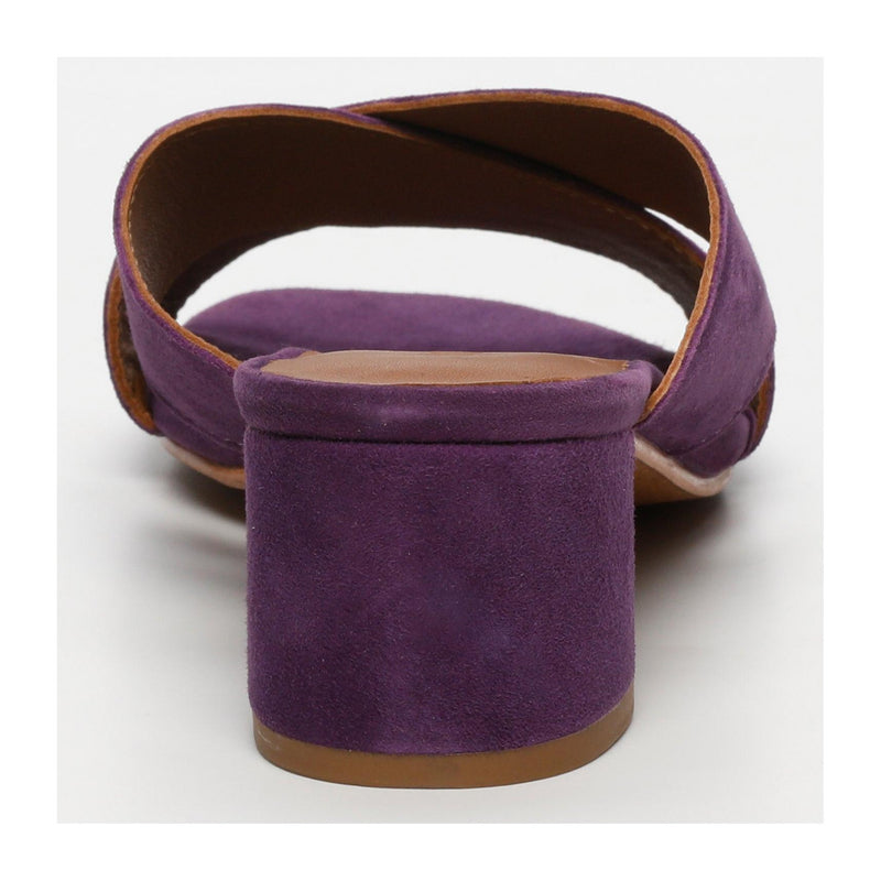 Mules À Talons Laura - Violet