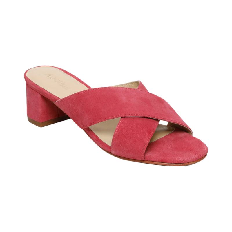 Apolina - Mules de tacón Laura - Rosa