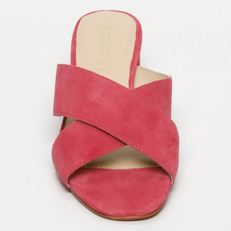 Apolina - Mules de tacón Laura - Rosa