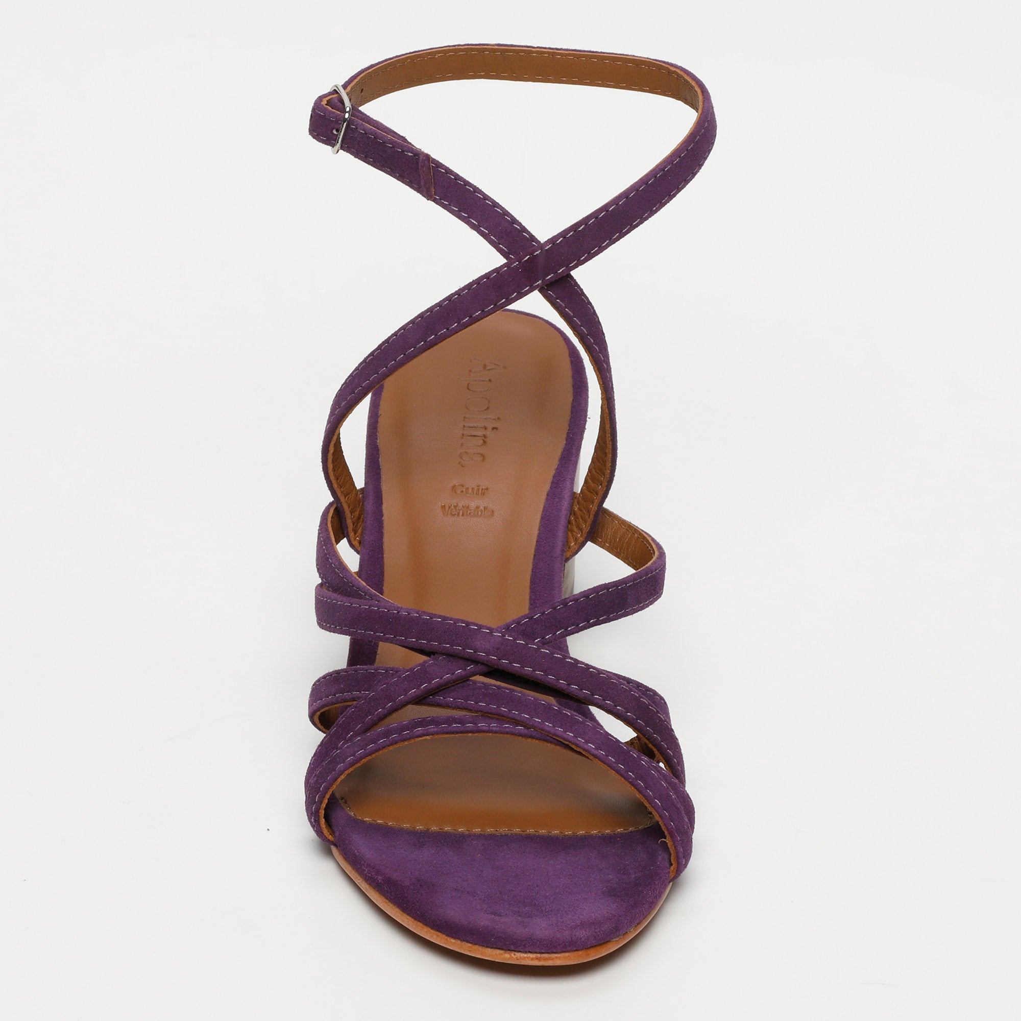Apolina - Carra Heeled Sandals - Purple