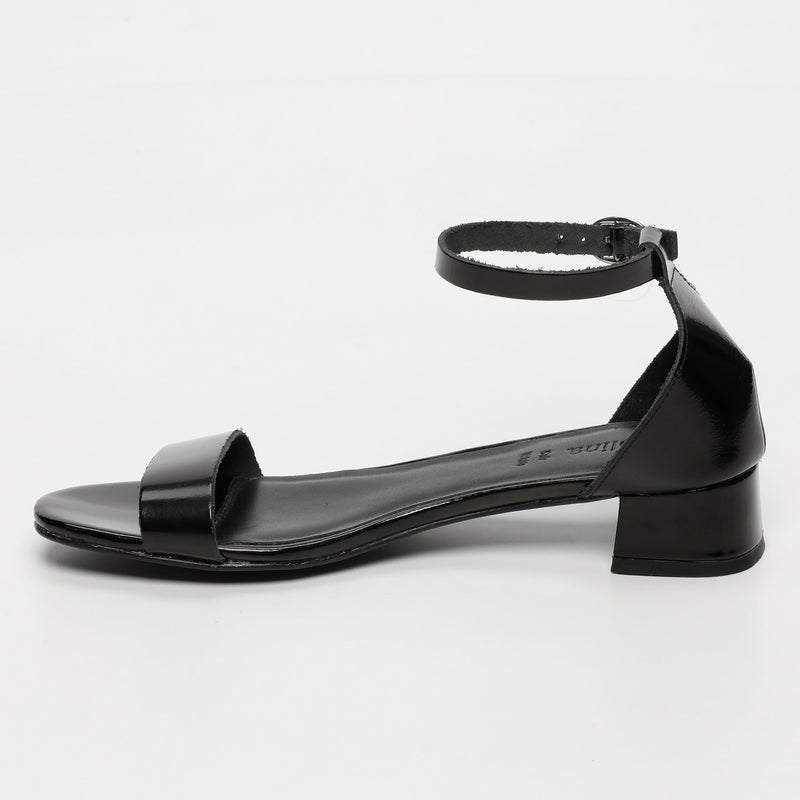 Apolina - Sandalias Tacón Anabel - Negro
