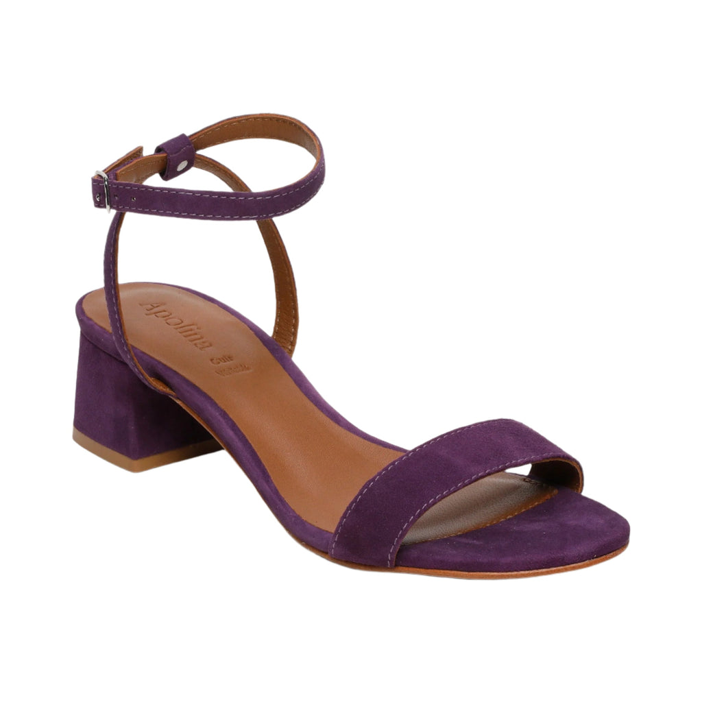 Apolina - Molly Heeled Sandals - Purple