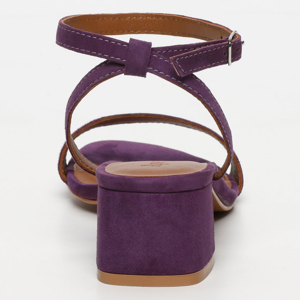 Apolina - Molly Heeled Sandals - Purple