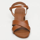 Apolina - Sandales A Talon Evy - Marron