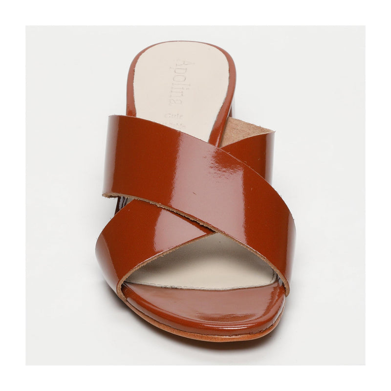 Mules À Talons Baudi - Marron
