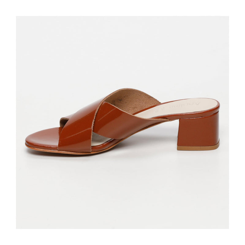Mules À Talons Baudi - Marron