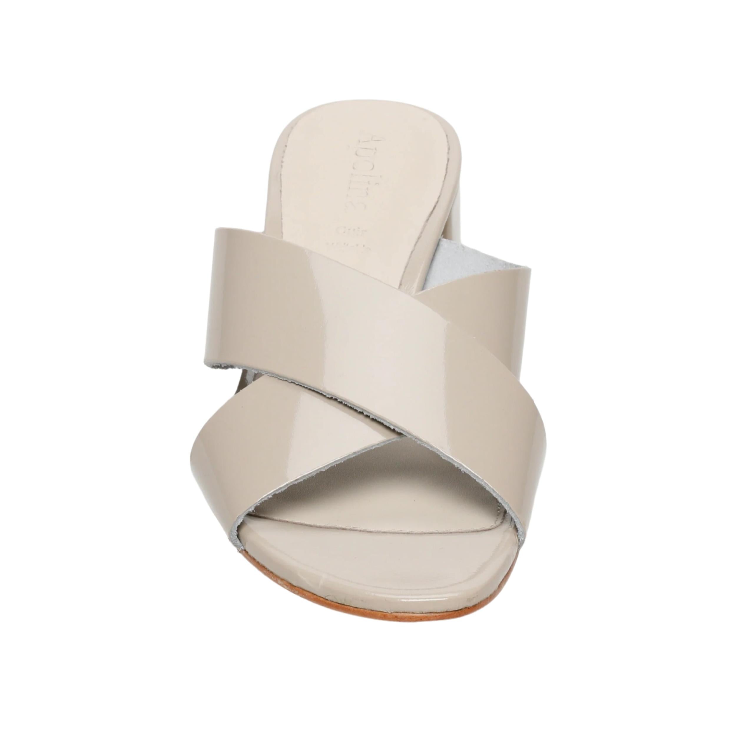 Apolina - Mules de tacón Baudi - Beige