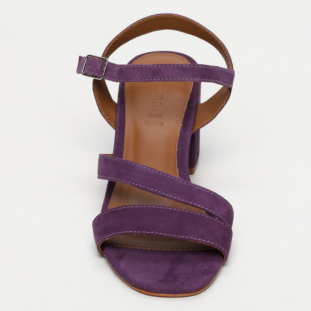 Apolina - Heeled Sandals Bonny - Purple