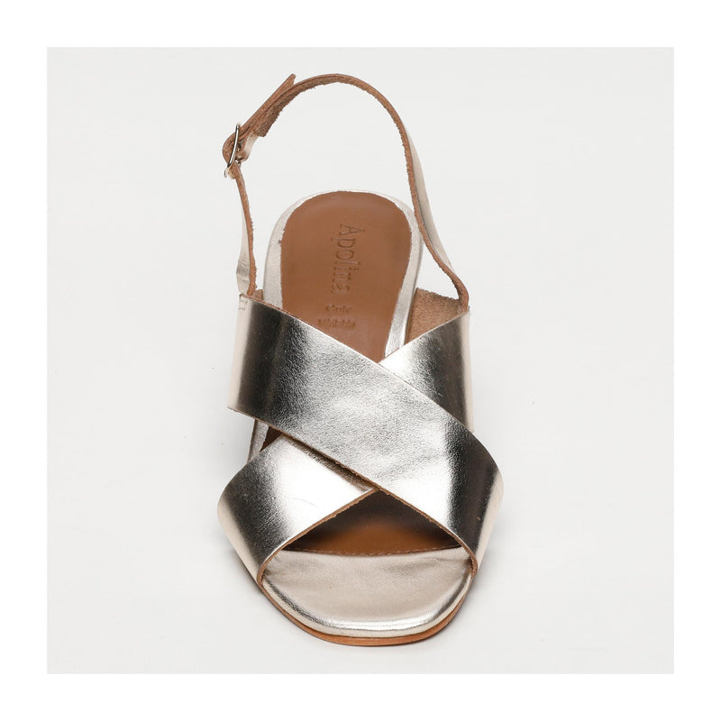 Sandalias de tacón Mysery - Dorado