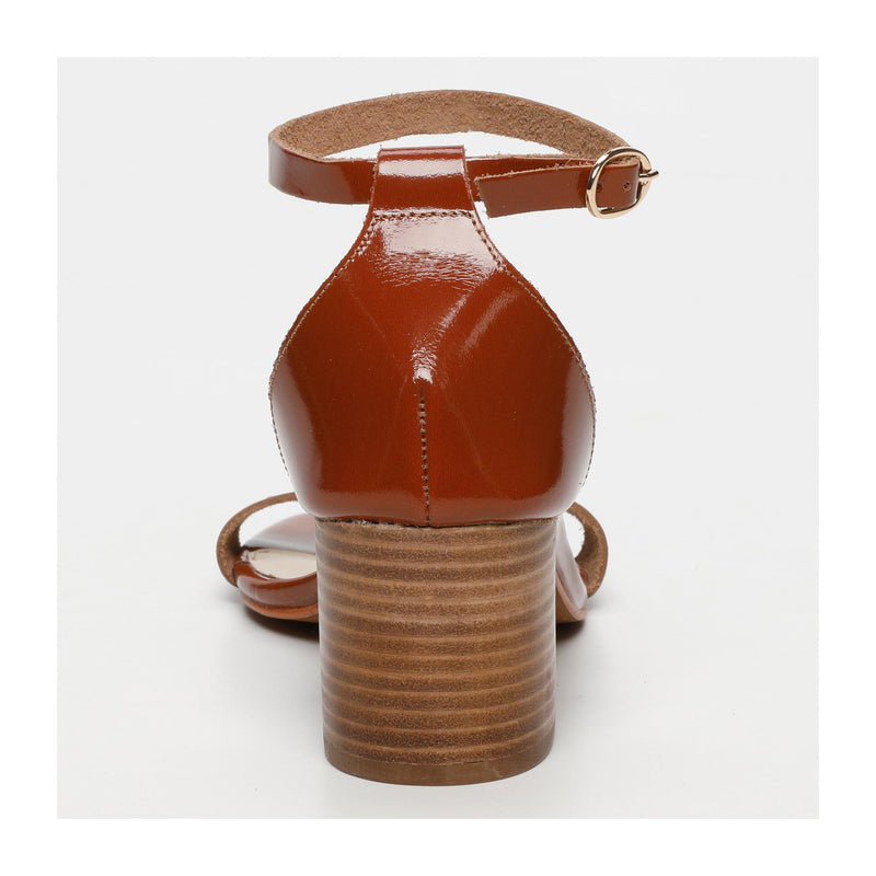Sandalias de tacón Lyria - Marrón