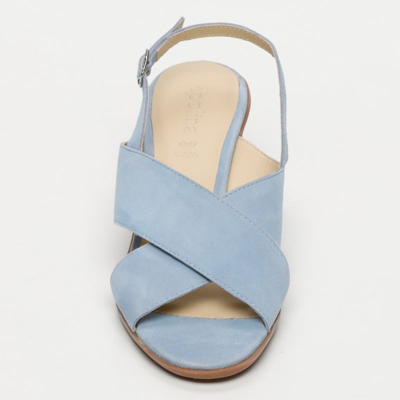 Heeled Sandal - Tomy - Light Blue