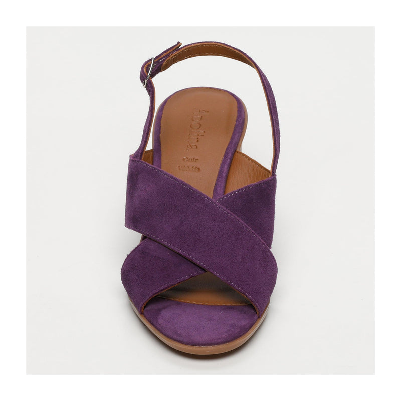 Tomy Heeled Sandals - Purple