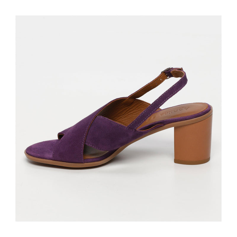 Tomy Heeled Sandals - Purple