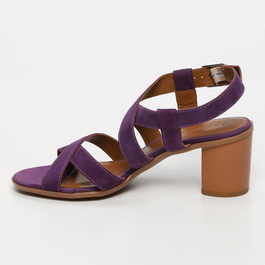 Apolina - Sandales A Talon Pavi - Violet