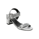 Sandales À Talons Mary - Argent