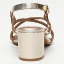 Apolina - Sandales A Talon Rissani - Doré