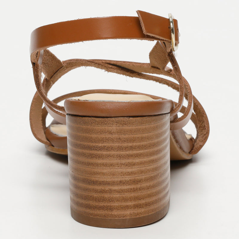 Apolina - Sandales A Talon Rissani - Marron