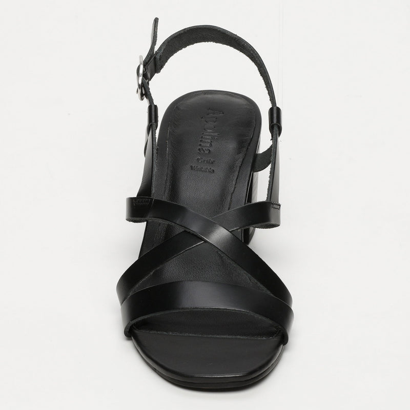Apolina - Rissani Heeled Sandals - Black