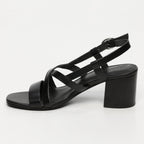 Apolina - Sandalias de Tacón Rissani - Negro