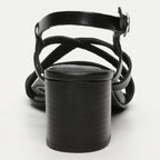 Apolina - Sandalias de Tacón Rissani - Negro