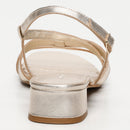 Apolina - Assaka Heeled Sandals - Gold