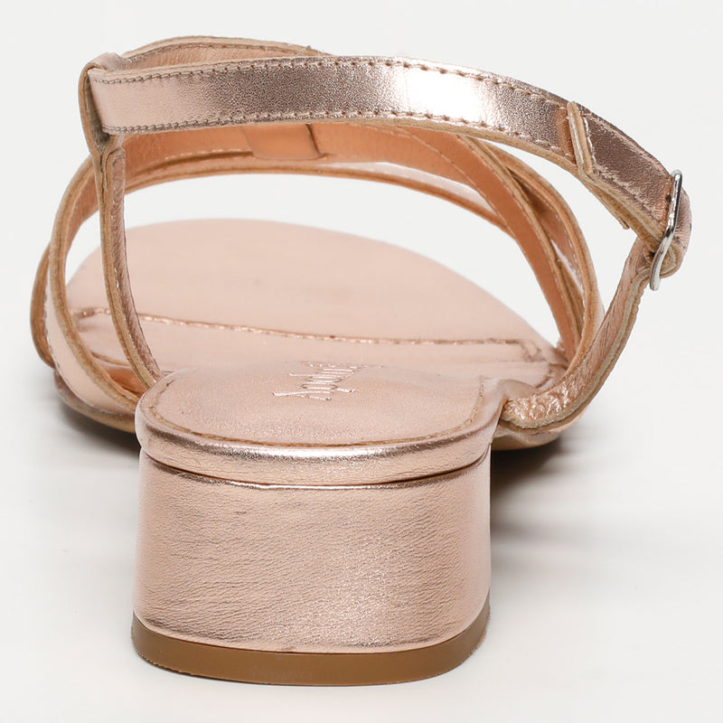 Apolina - Sandales A Talon Assaka - Rose