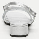 Apolina - Assaka Heeled Sandals - Silver