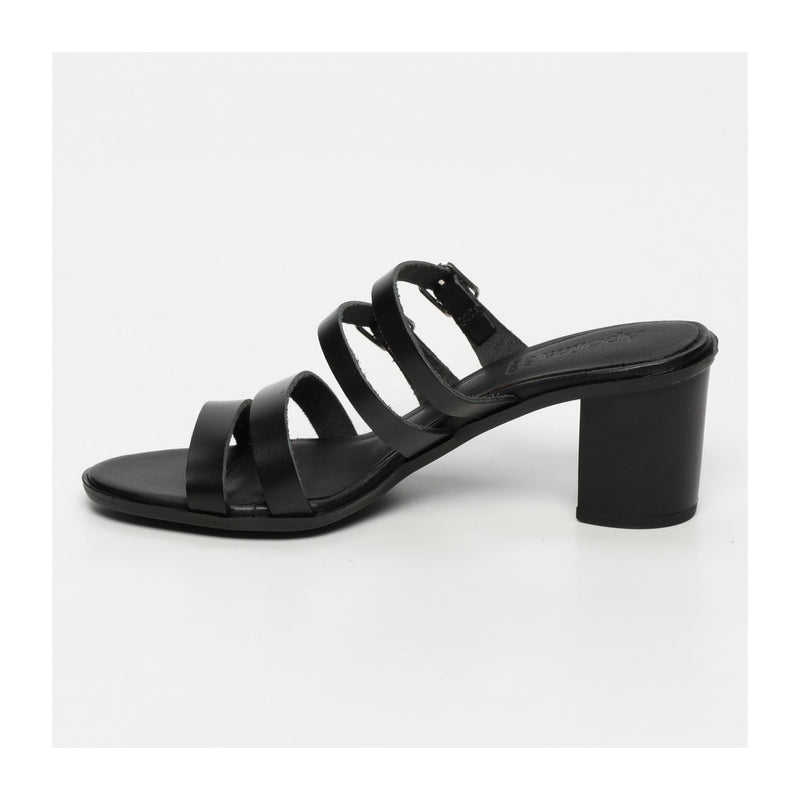 Mules À Talons Zag - Noir