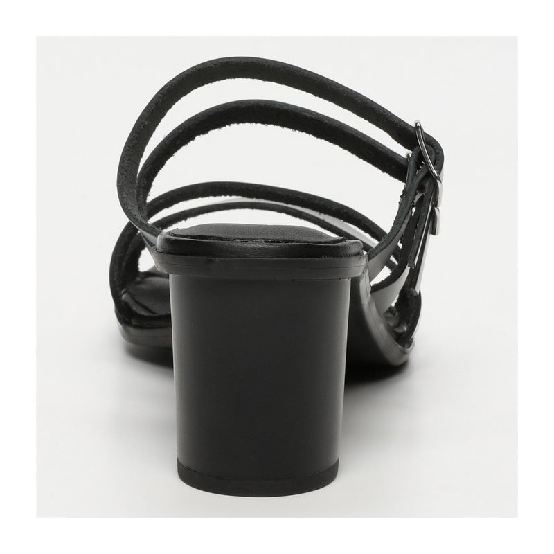 Mules À Talons Zag - Noir