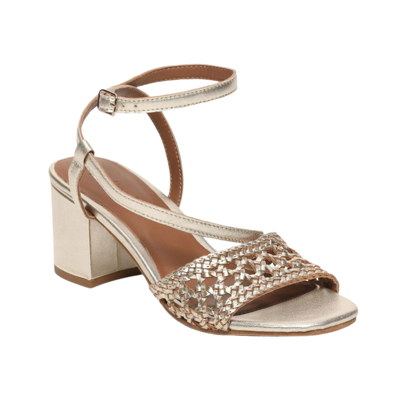 Apolina - Sandales A Talon Mykonos - Doré